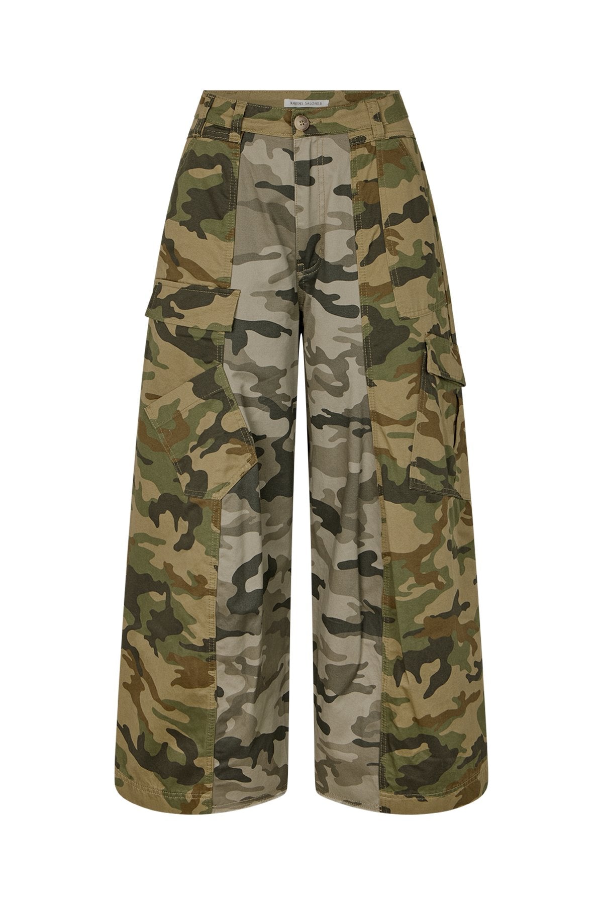 Niva - Camo patchwork pants I Camo combo
