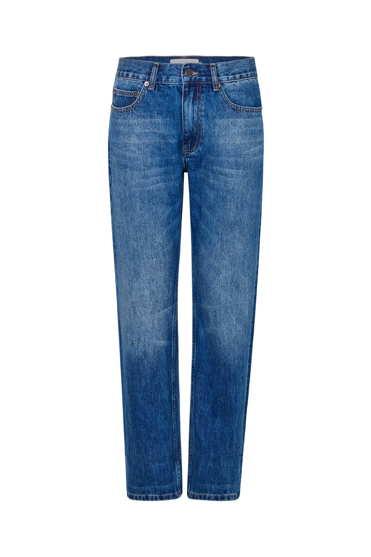 Lorelei - Denim loose fit pants I Dark indigo