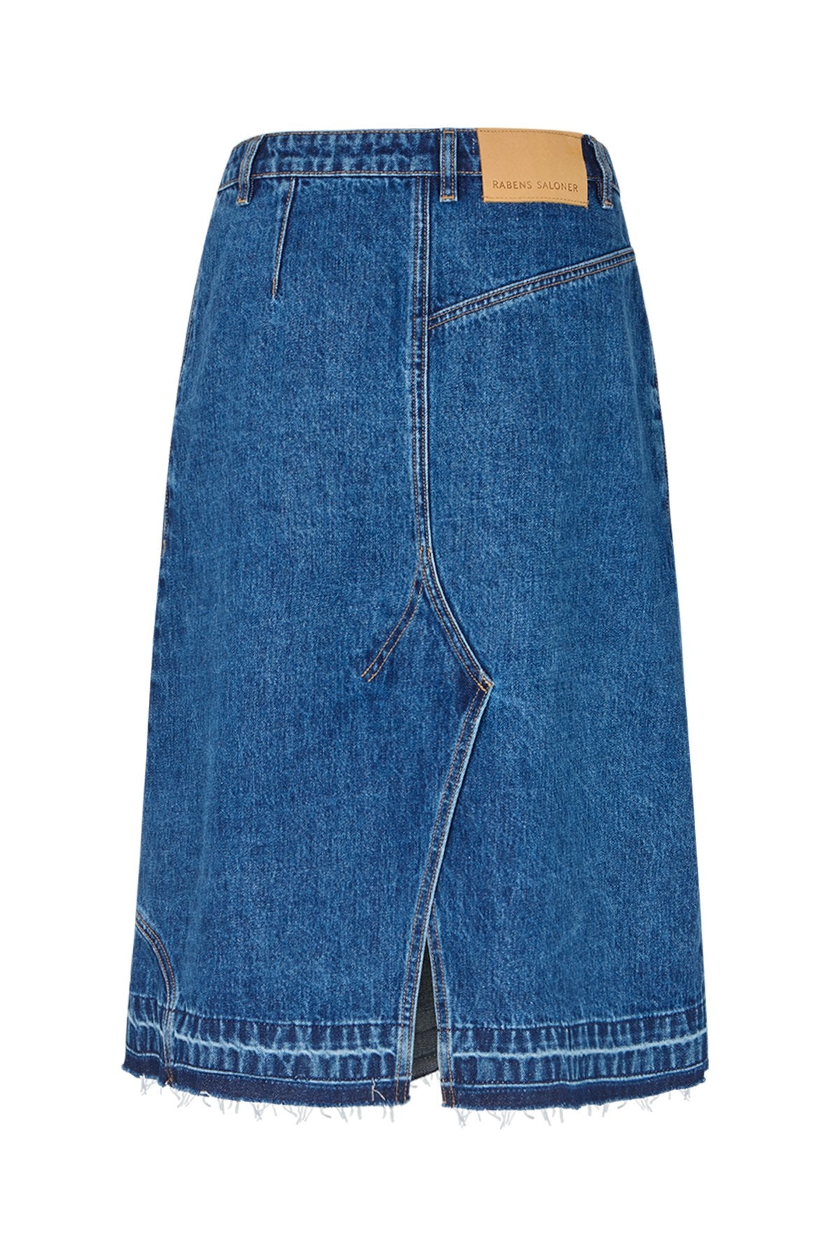 Nicka - Denim skirt I Dark indigo