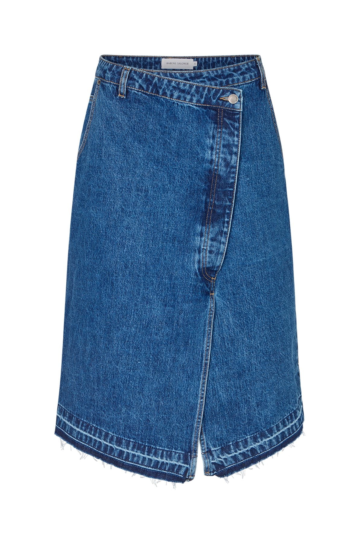 Nicka - Denim skirt I Dark indigo