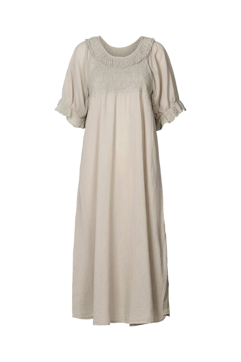 Cotton long angel dress - Dorothea I Sandy