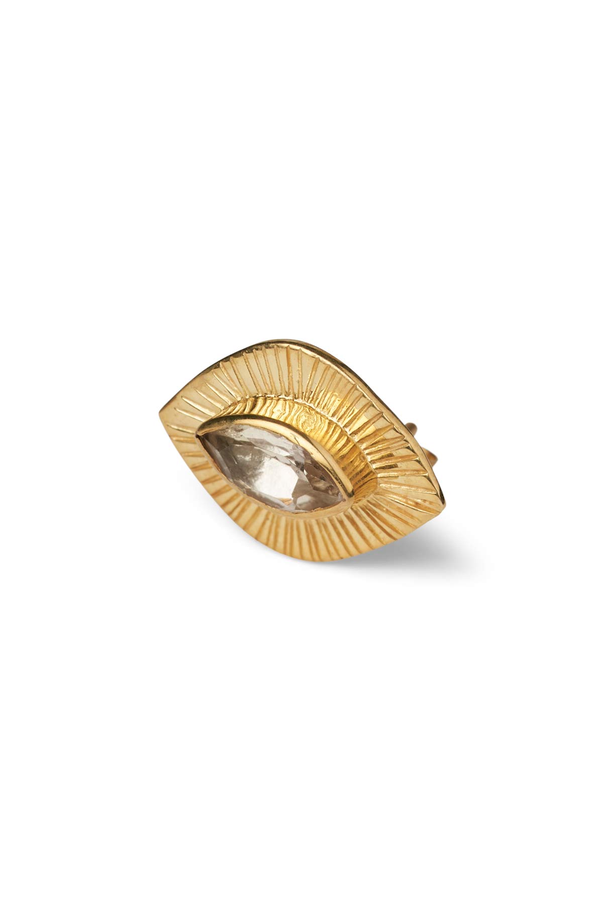 Nafsu - Eye stud earring I Bright stone