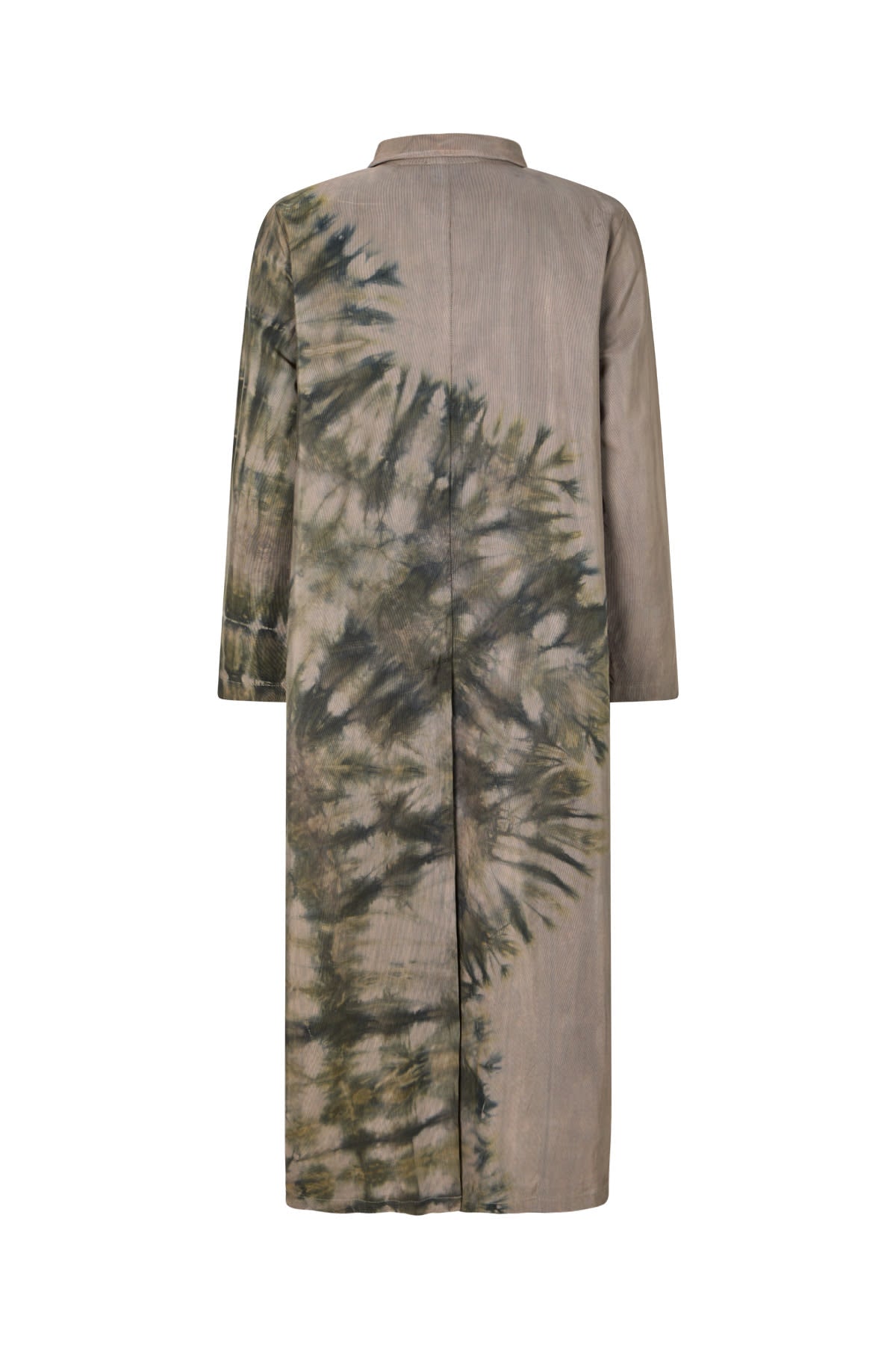 Celine - Lava long coat I Grey green combo