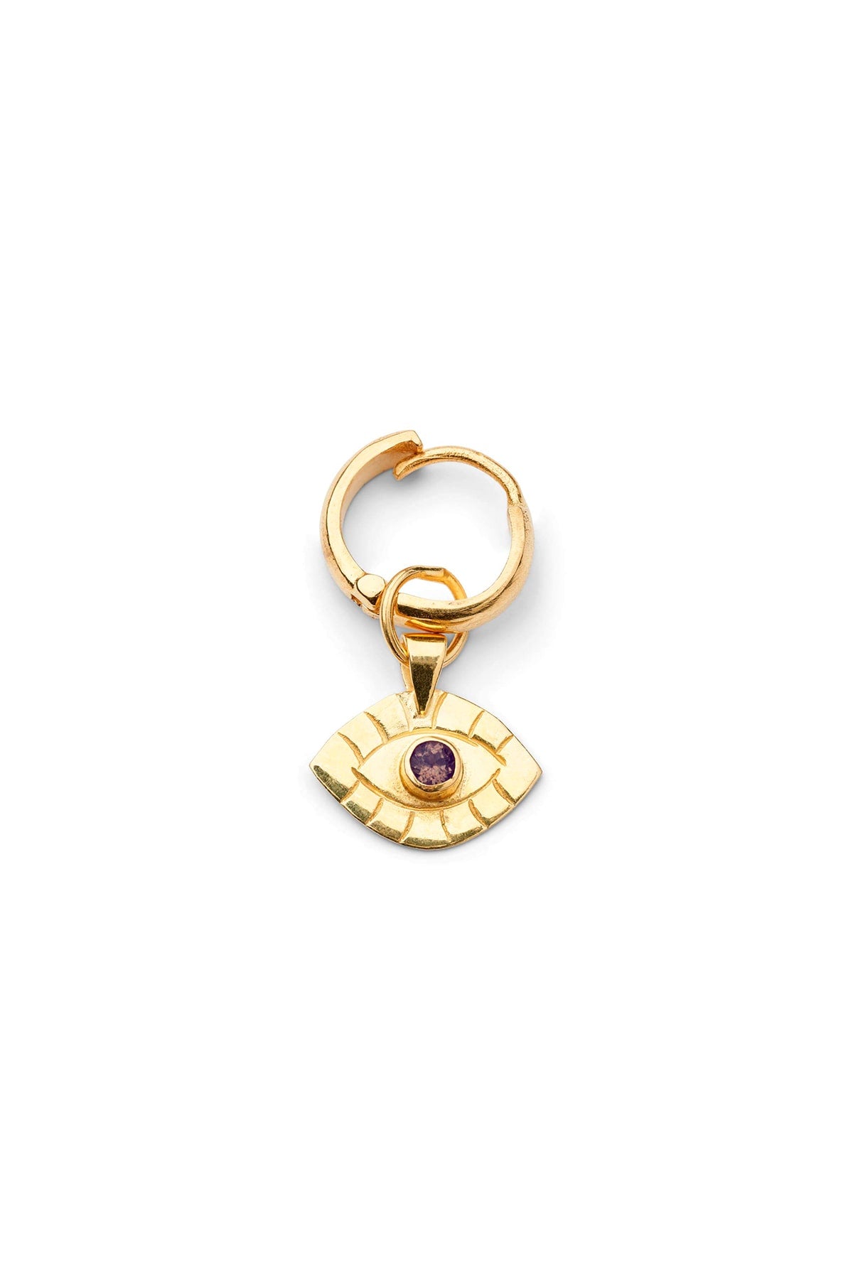 Nafsu - Eye hoop I Purple stone