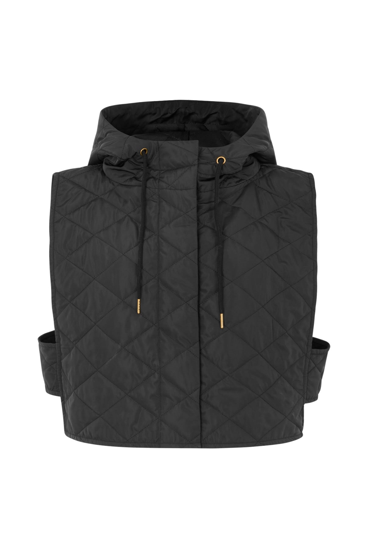 Nyx - Tech quilt vest I Black