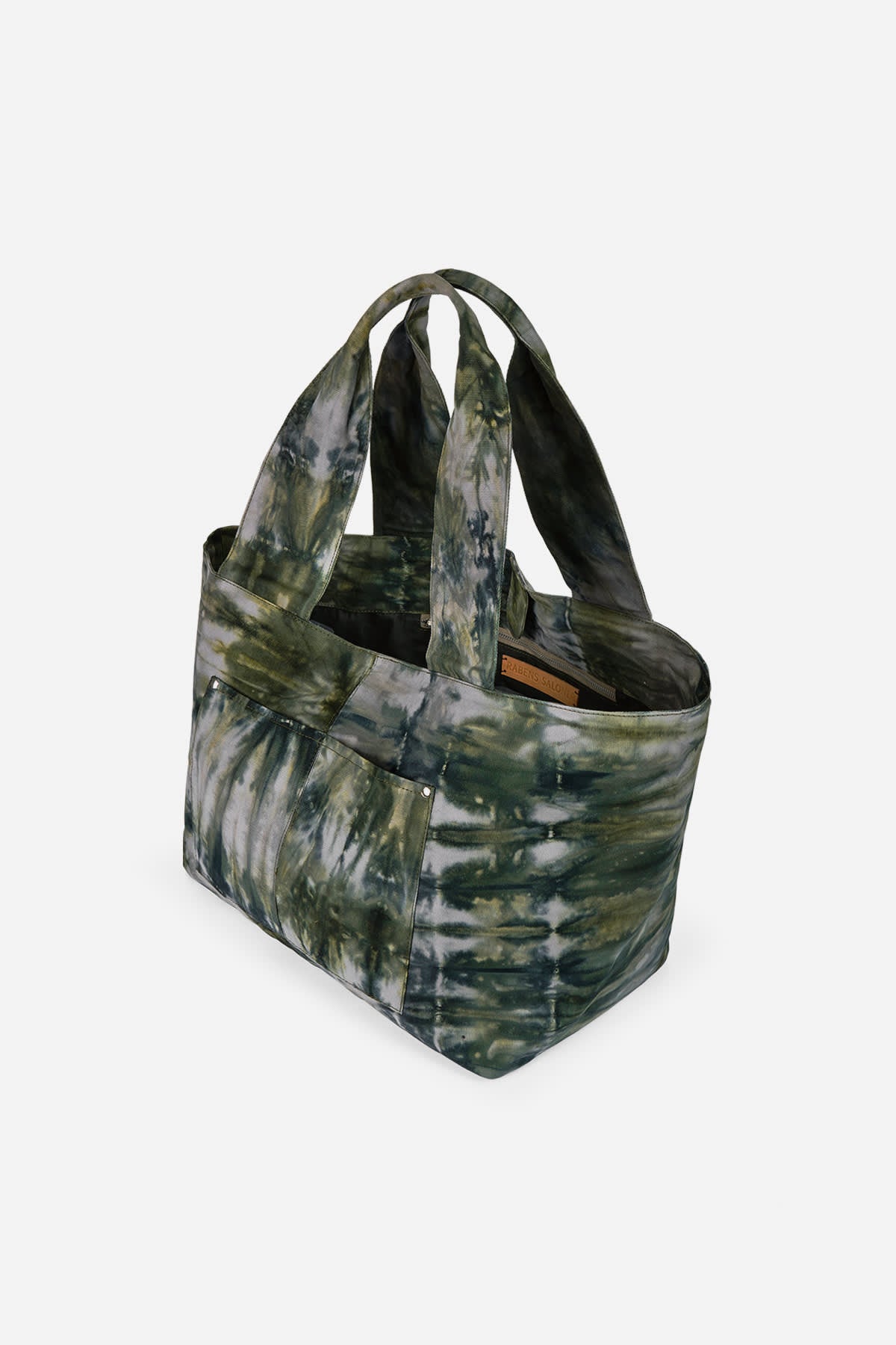 Lava large bag - Semira I Grey green combo