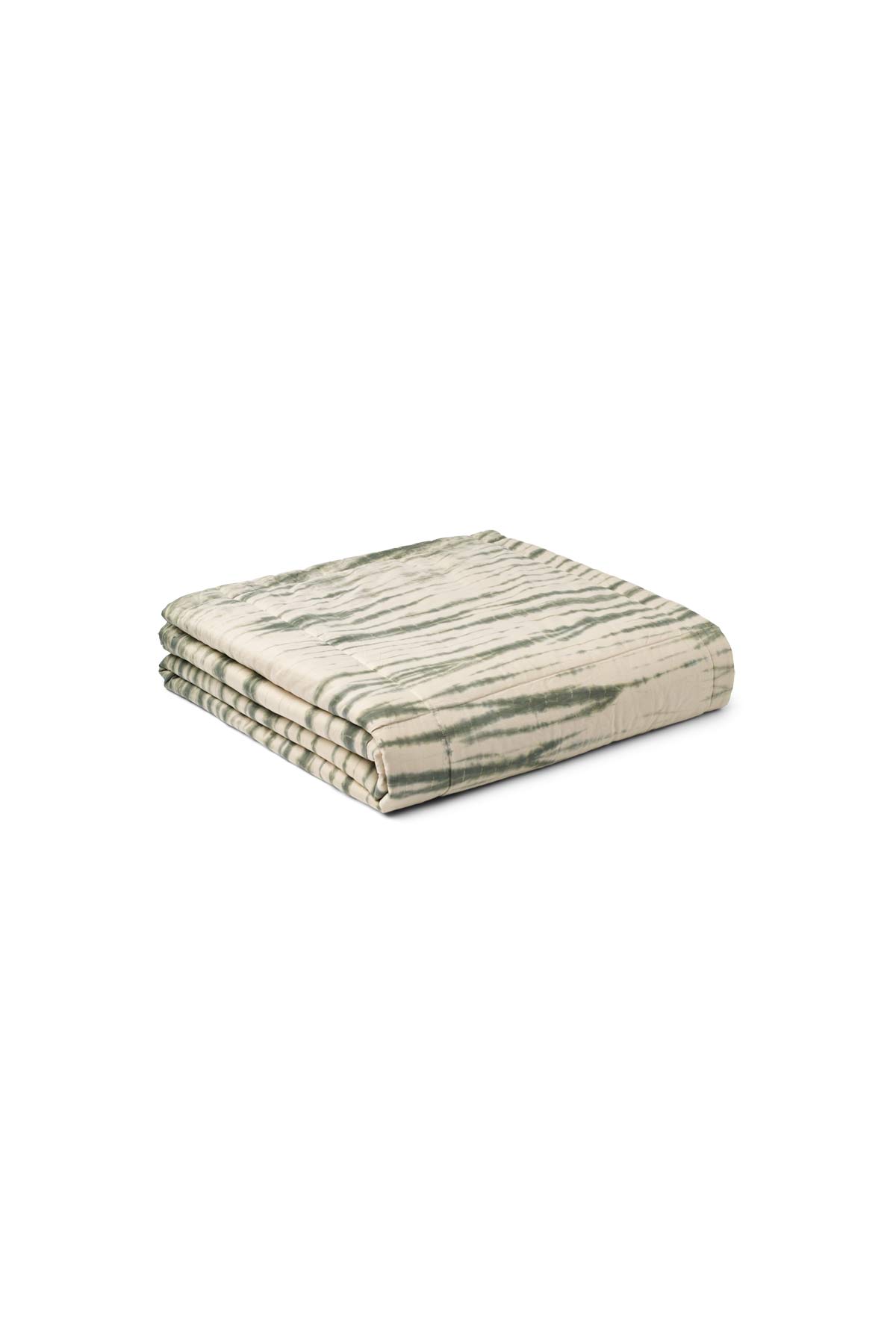 Tie-dye bed cover - Bed cover 70x270 cm I Sage combo