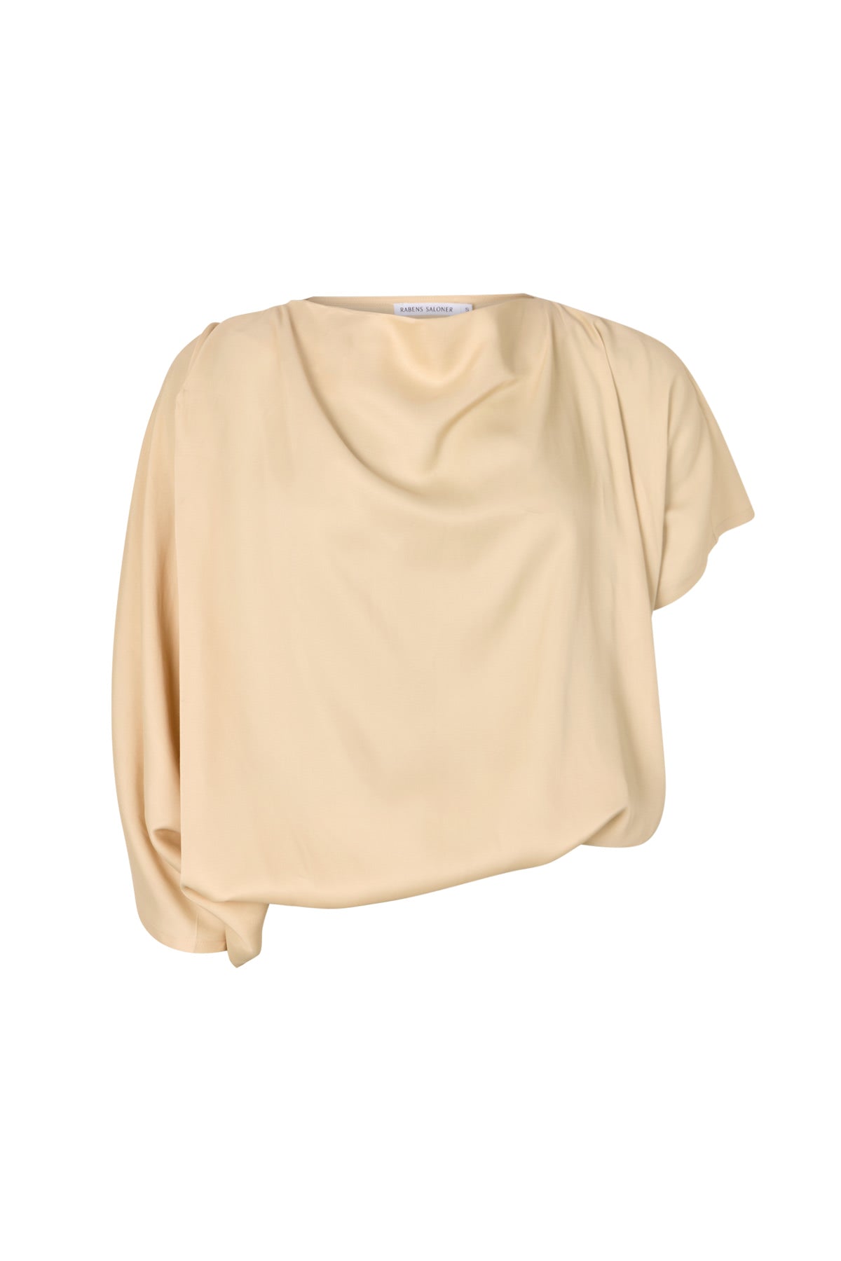 Mist - Ripple drape blouse I Sand Dollar