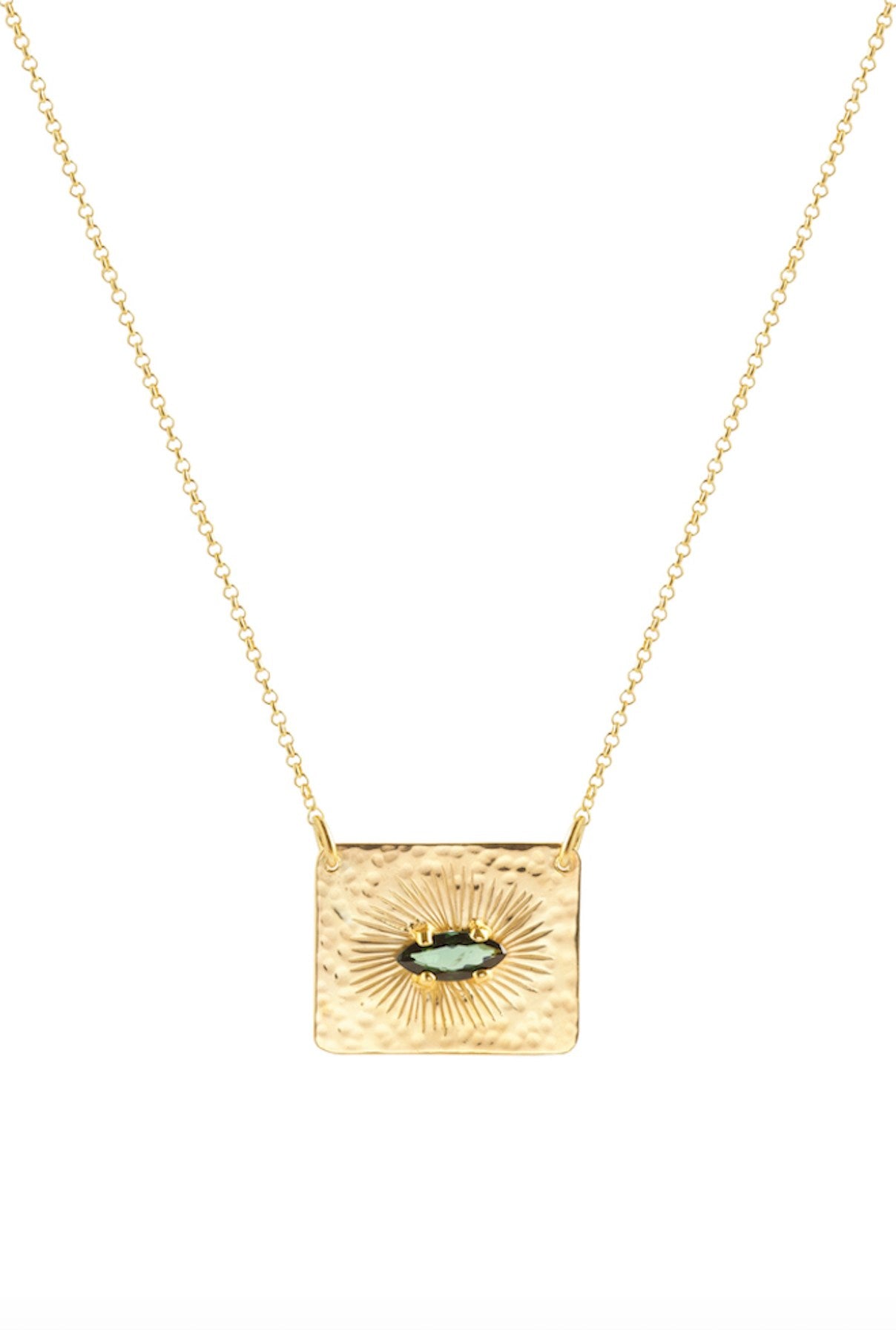 Nafsu - Escapulario necklace I Dark stone