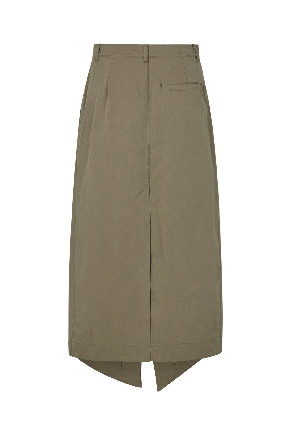 Moly - Utility long skirt I Asphalt