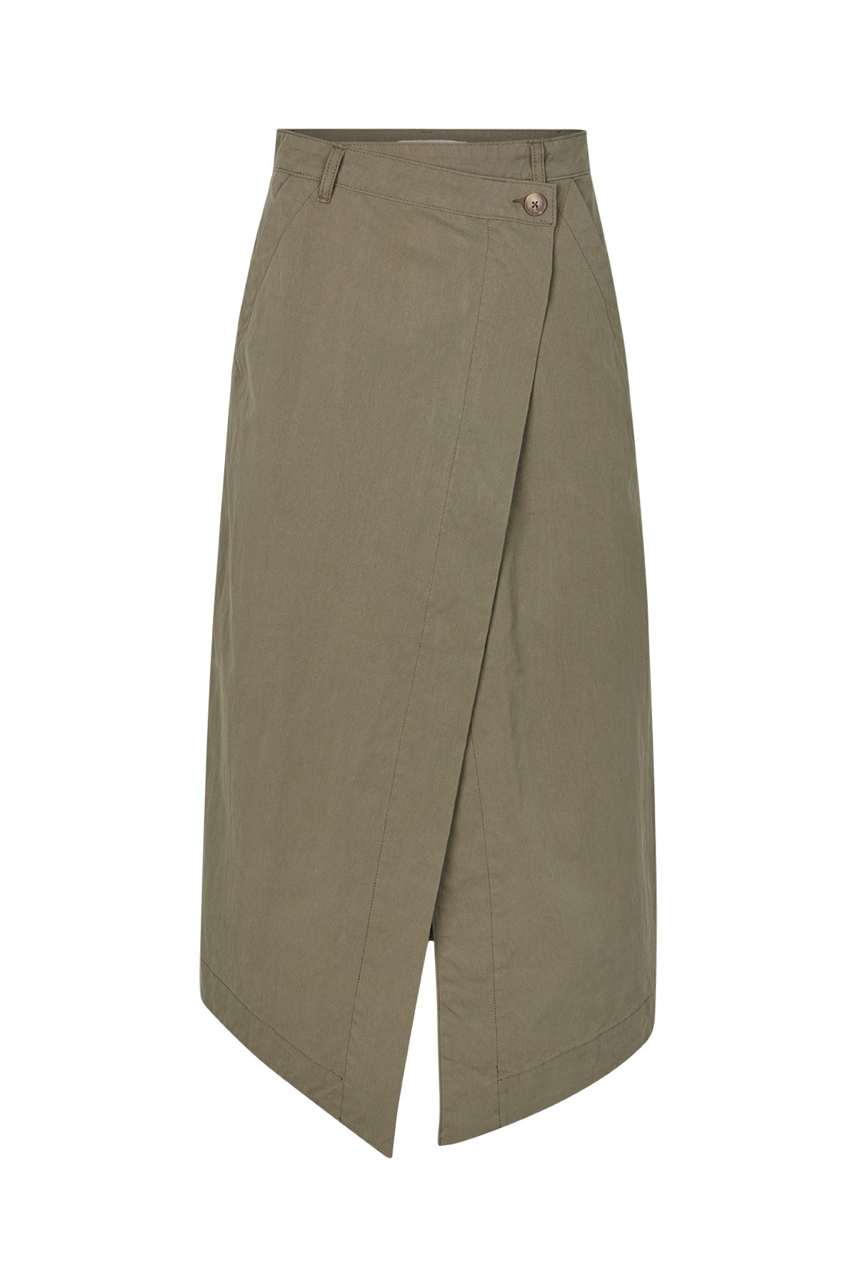 Moly - Utility long skirt I Asphalt