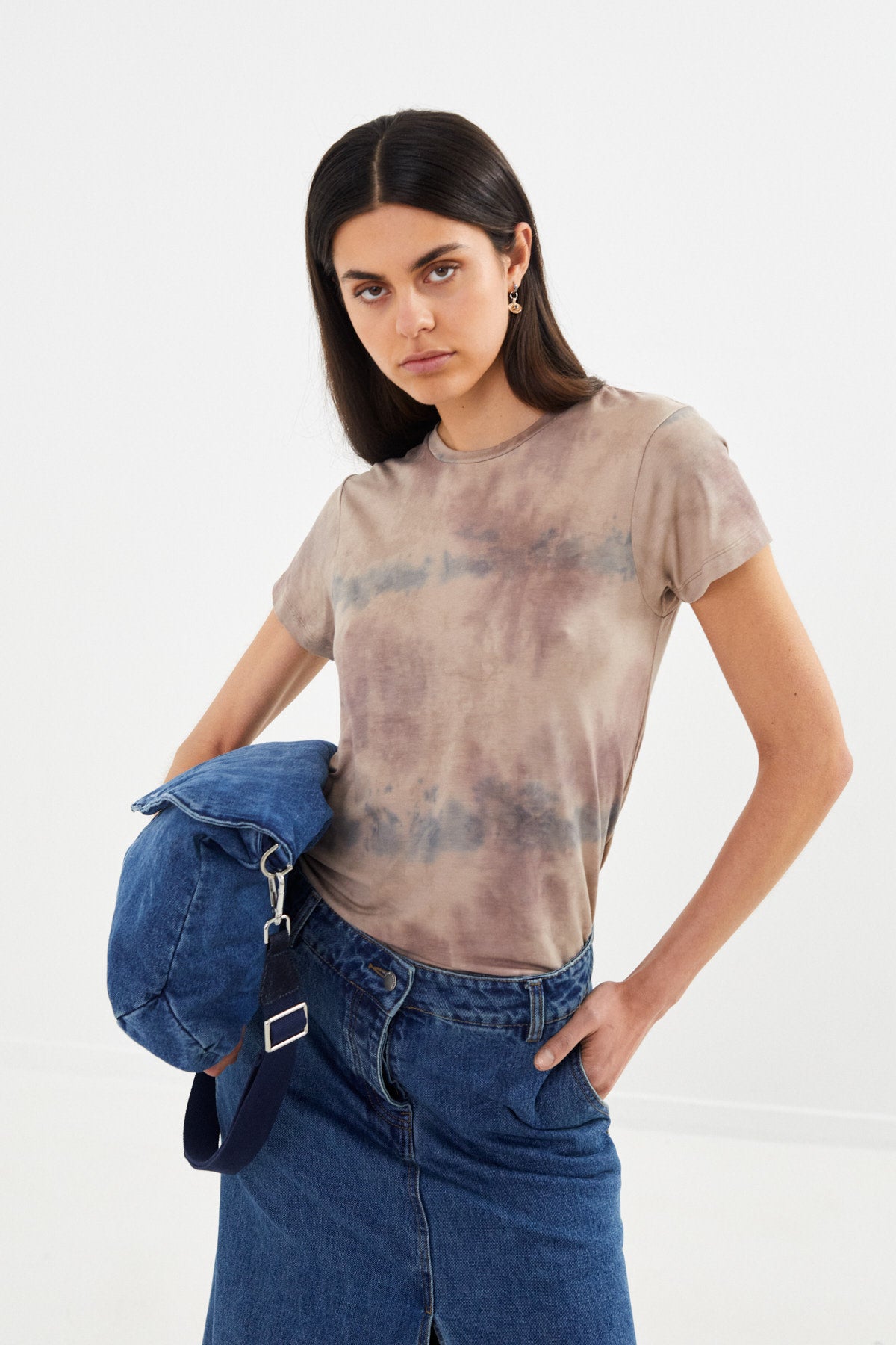 Andra - Mixture t-shirt I Seaweed combo