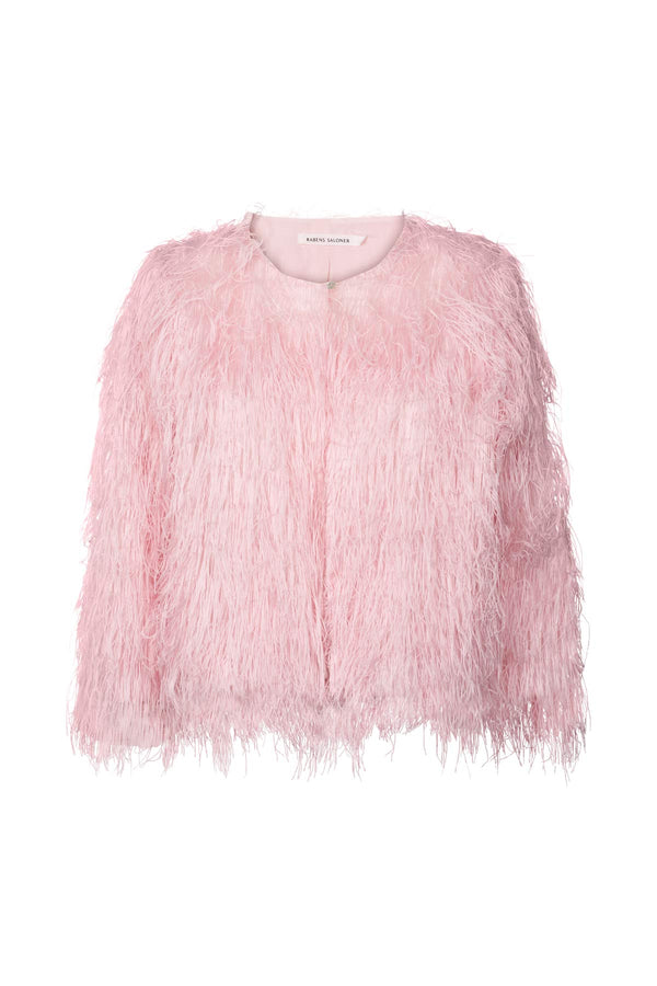 Safi - Plume blouse I Powder pink