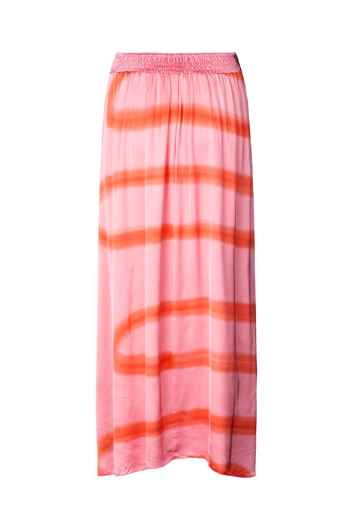 Junni - Fluid wrap over skirt I Flamingo combo