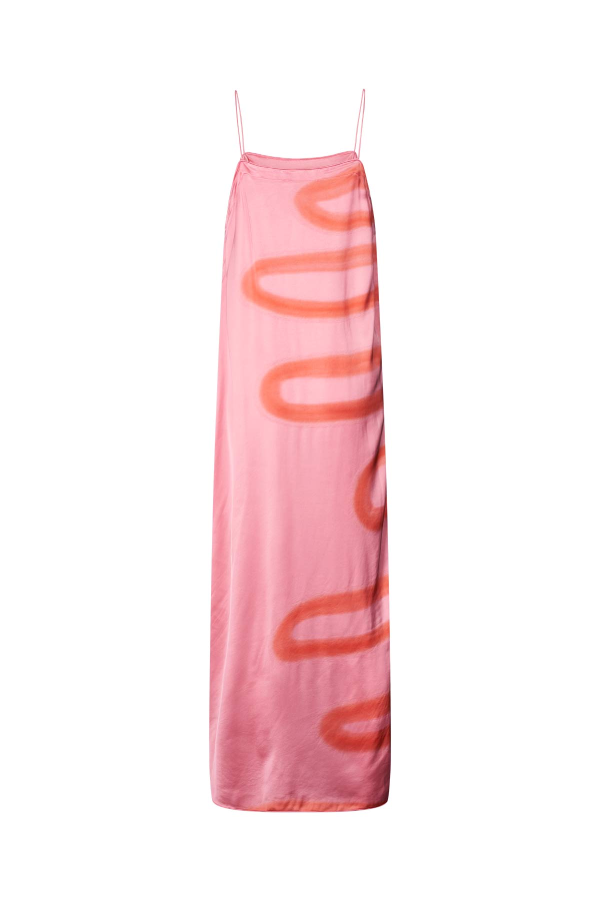 Laurette - Fluid camisole dress I Flamingo combo