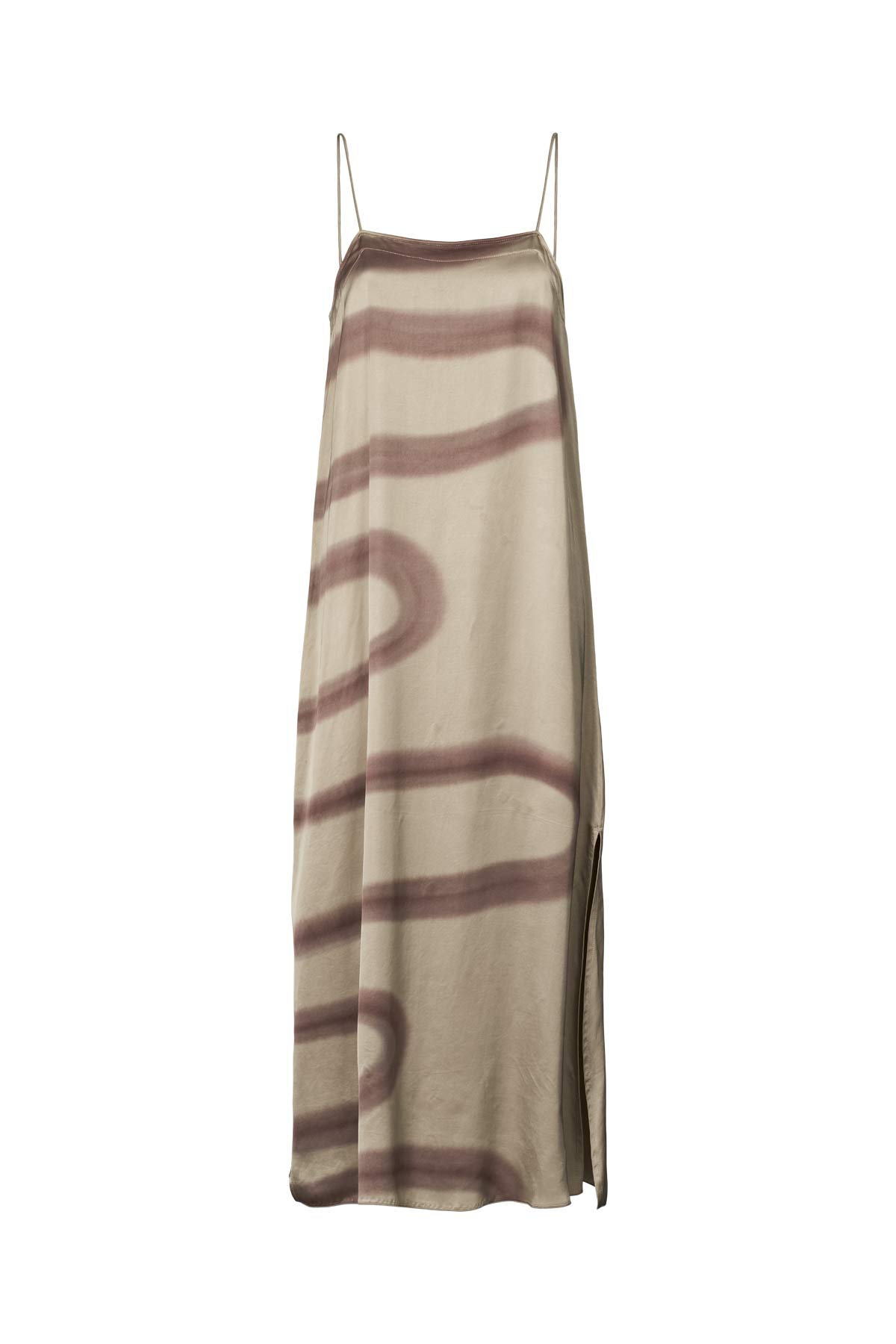 Laurette - Fluid camisole dress I Ash combo