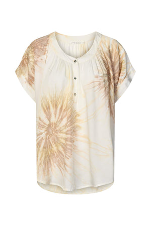 Jolin - Cartwheel blouse I Seashell combo