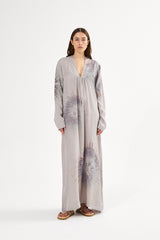 Maize - Cartwheel kaftan I Seashell combo