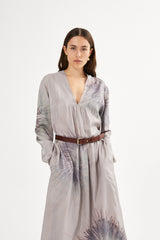 Maize - Cartwheel kaftan I Seashell combo