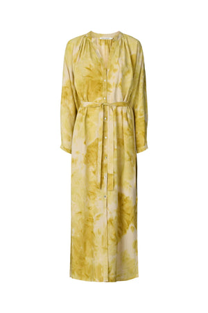 Ingela - Fusion belt dress I Lemon combo