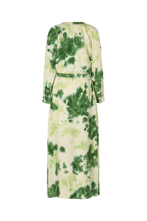 Ingela - Fusion belt dress I Emerald combo