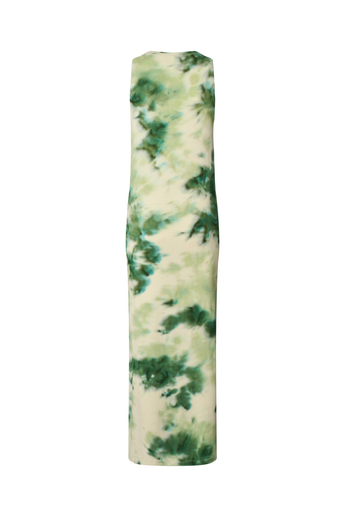 Niara - Fusion long tank dress I Emerald combo
