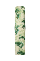 Niara - Fusion long tank dress I Emerald combo
