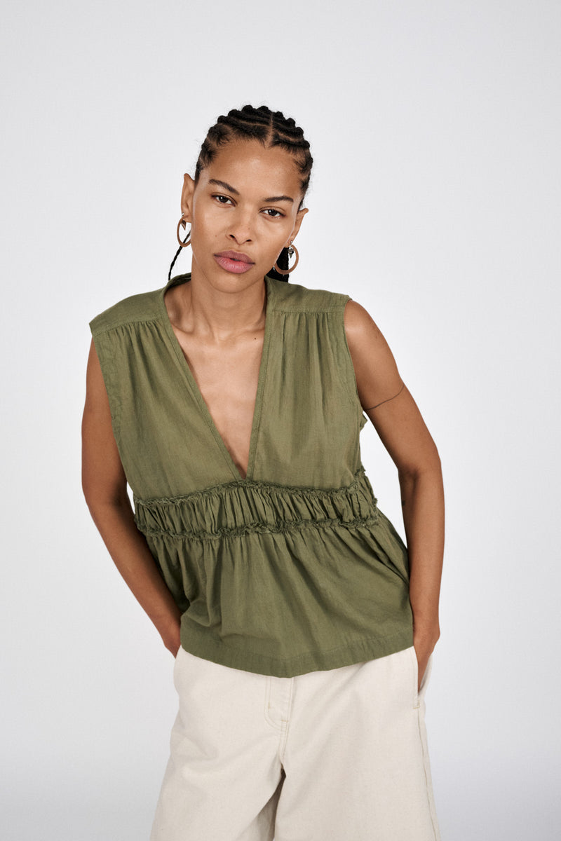 Helfred - Cotton top I White