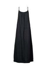 Hope - Cotton halter dress I Black