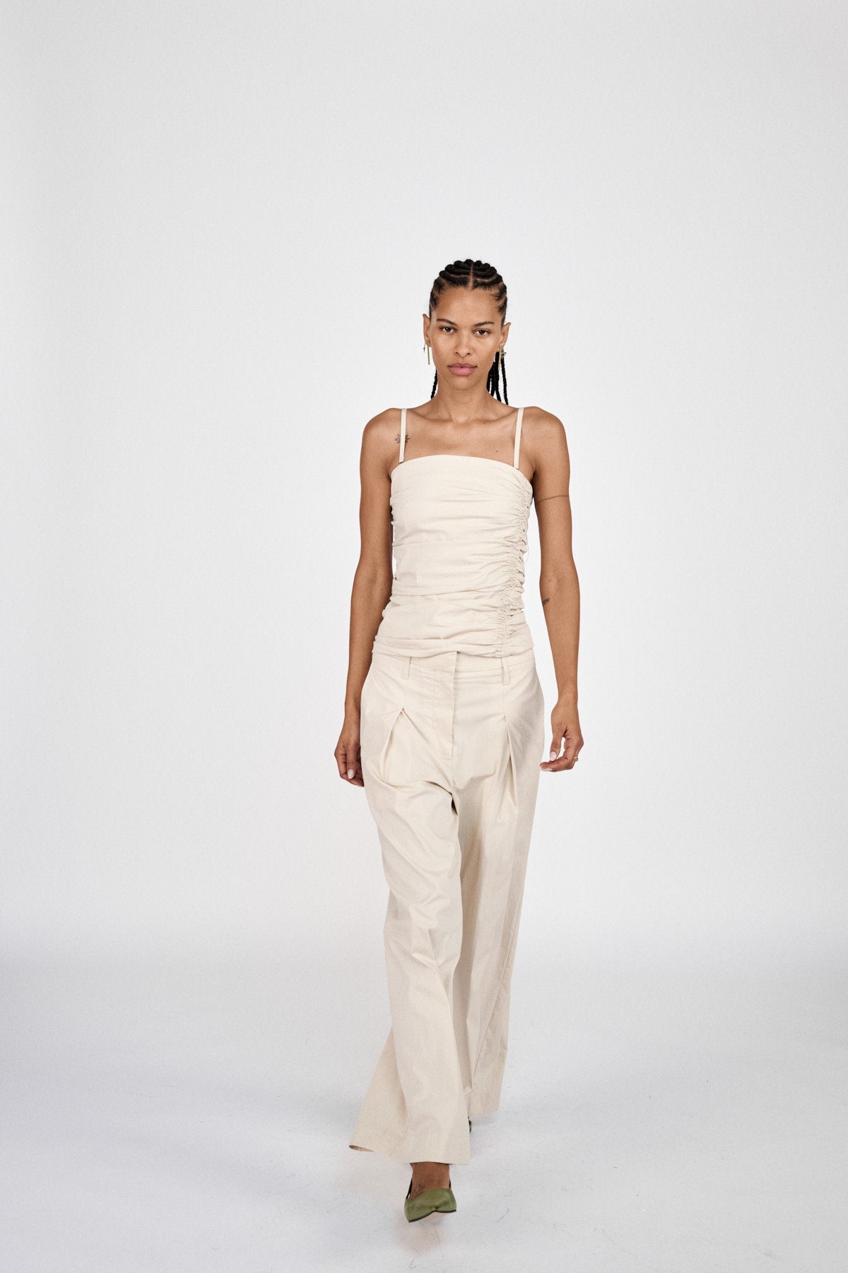 Gunna - Papery bodice top I Black