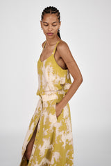 Maisa - Misty camisole top I Aluminium combo