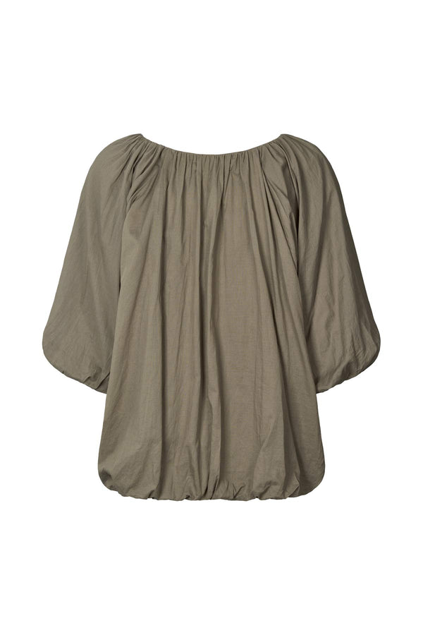 Rachelle - Voile cloud blouse I Dry bark
