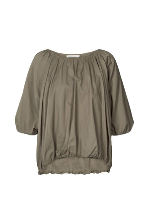 Rachelle - Voile cloud blouse I Dry bark