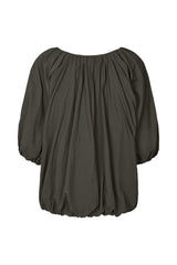 Rachelle - Voile cloud blouse I Pirate black