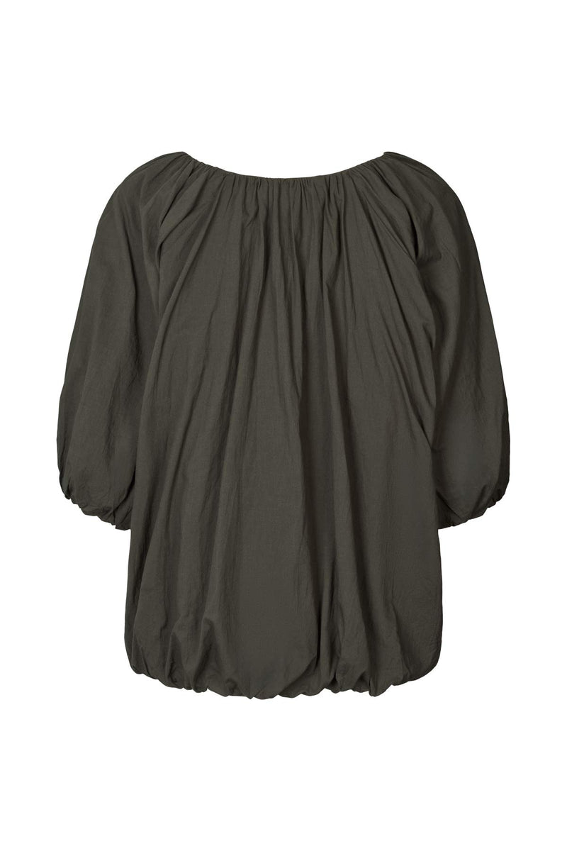 Rachelle - Voile cloud blouse I Pirate black