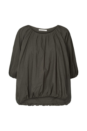 Rachelle - Voile cloud blouse I Pirate black