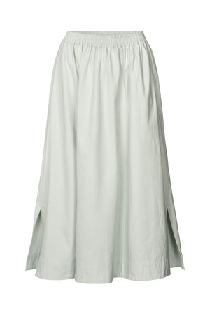 Guri - Poplin heavy full skirt I Sky blue