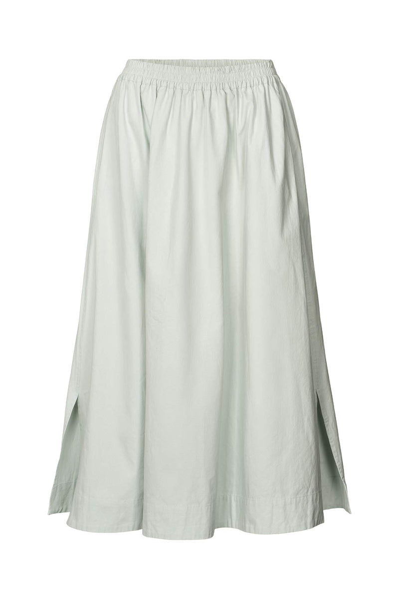 Guri - Poplin heavy full skirt I Sky blue