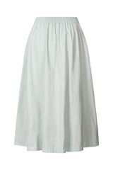 Guri - Poplin heavy full skirt I Sky blue