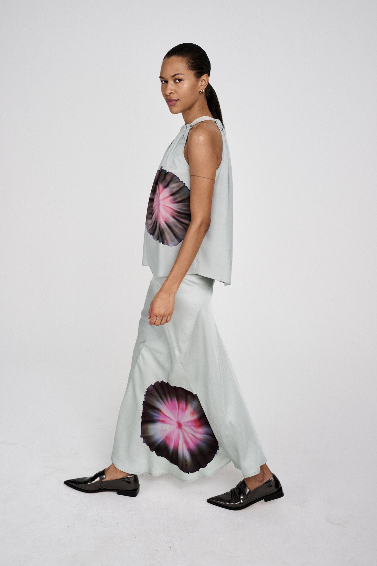 Dida - Bloom halter top I Hazelnut combo