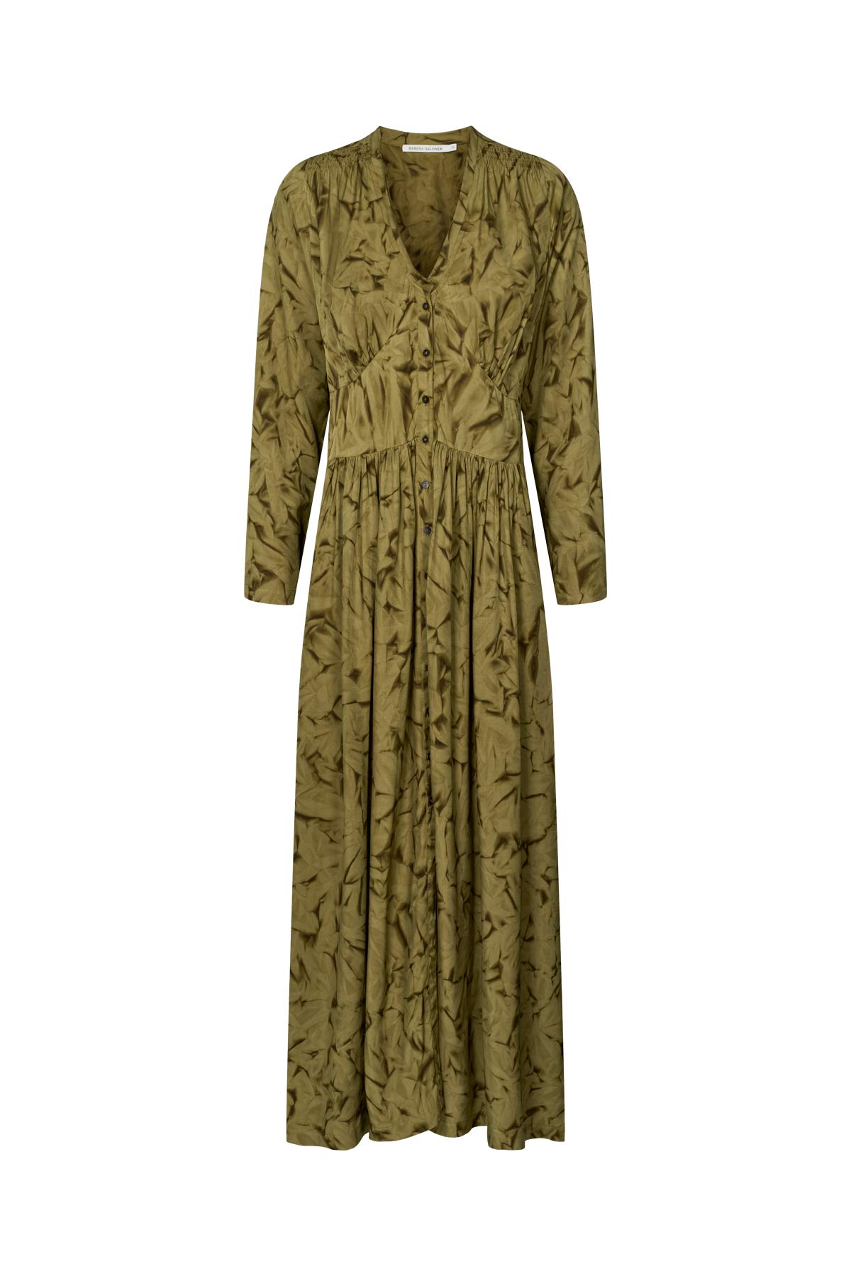 Athena - Crystal vintage dress I Fern green combo