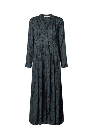 Athena - Crystal vintage dress I Midnight black combo