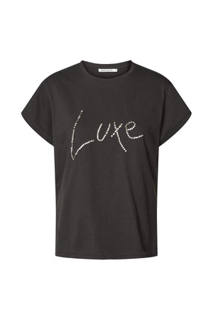 Ambla - Diamante t-shirt I Faded black