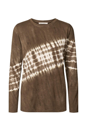 Xenia - Frequency long sleeve t-shirt I Dry mocca combo