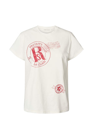 Ambla - Postal t-shirt I Chalk