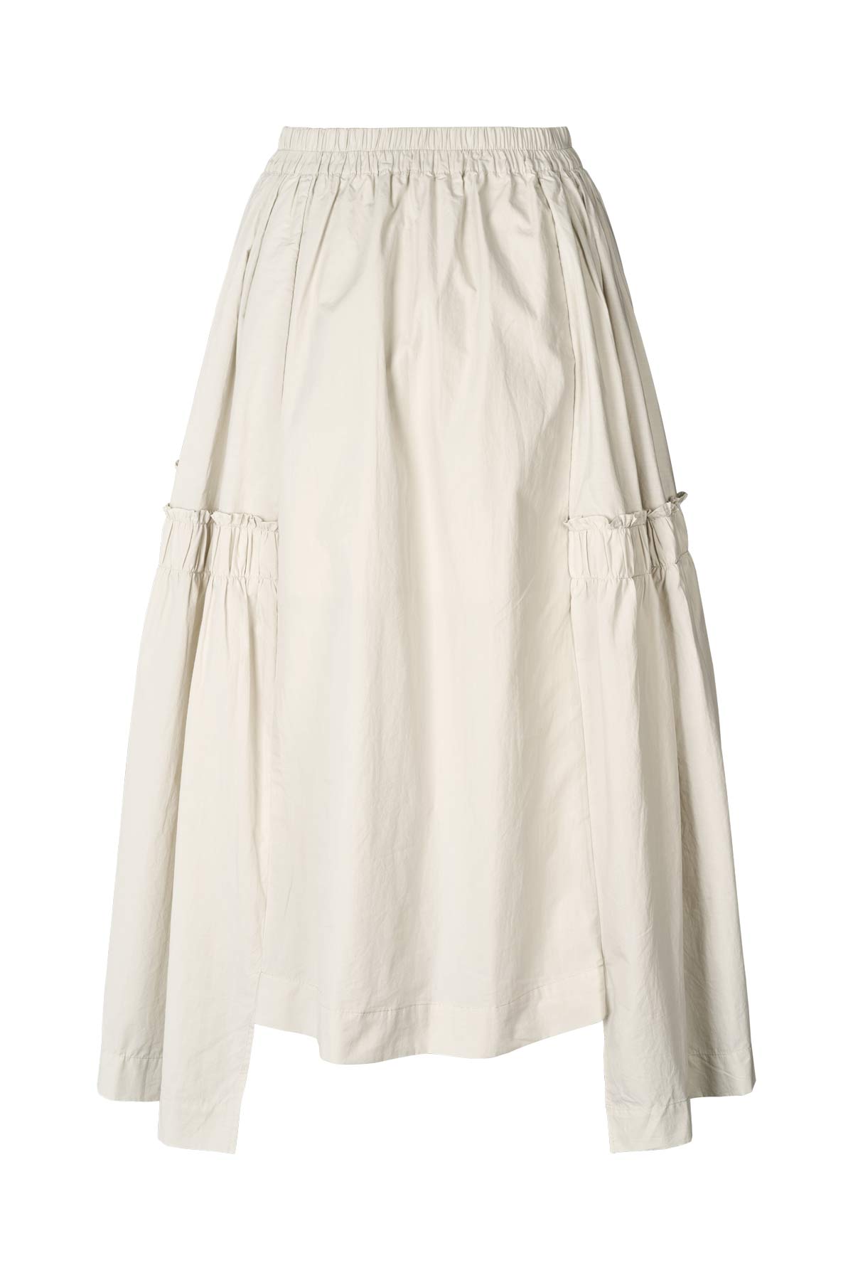 Brigida - Poplin full skirt I Clay