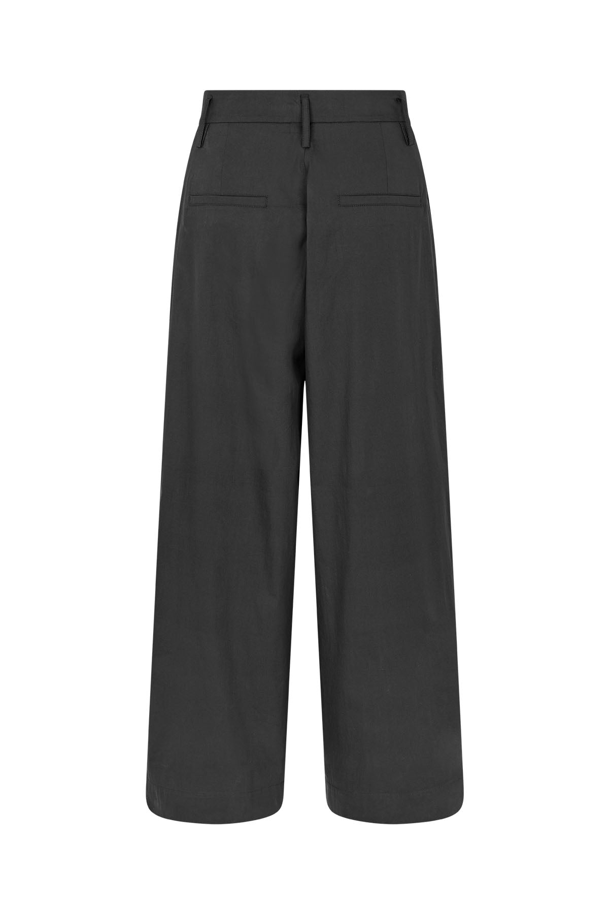 Enel - Papery parallel pants I Black