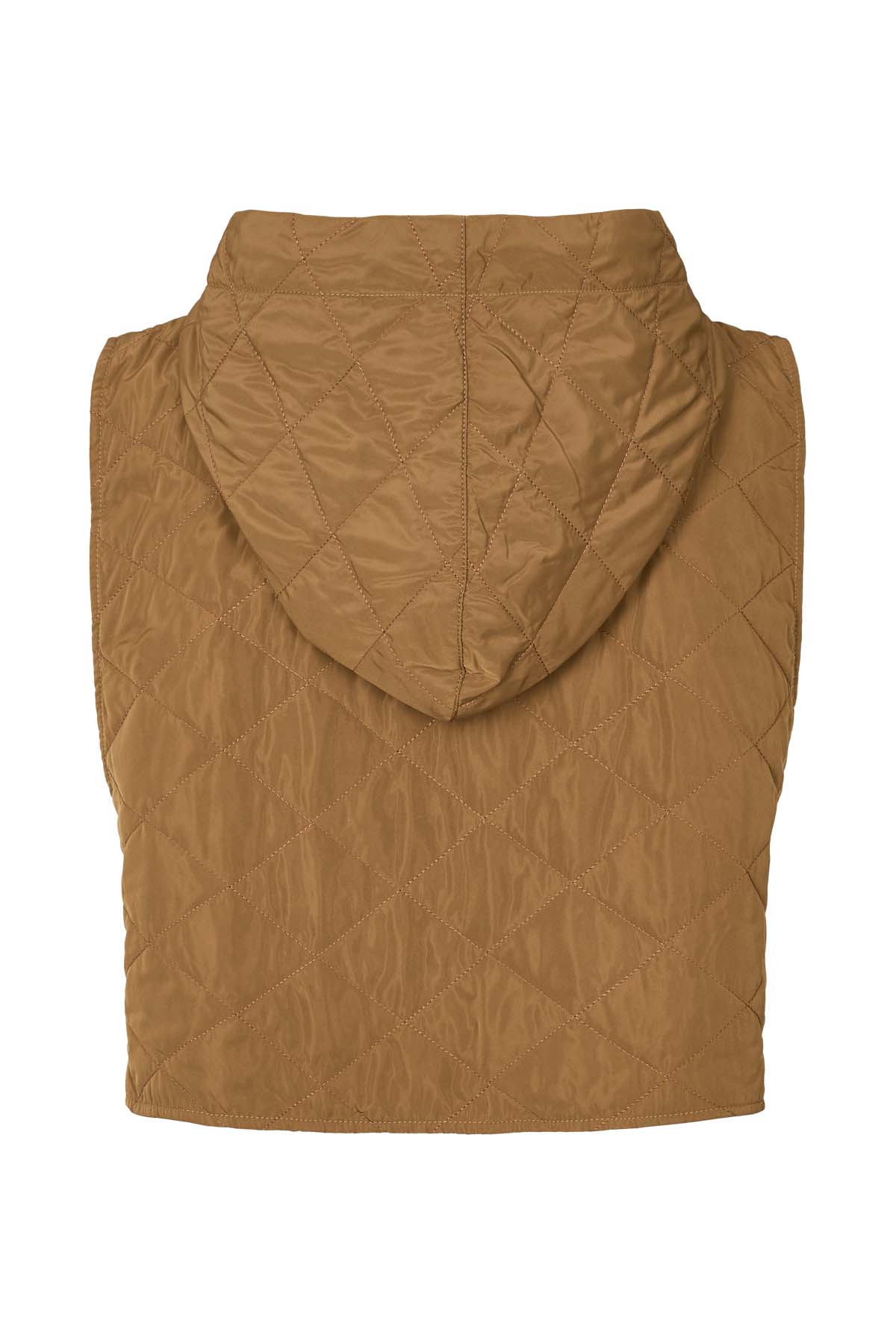 Nyx - Tech quilt vest I Chestnut