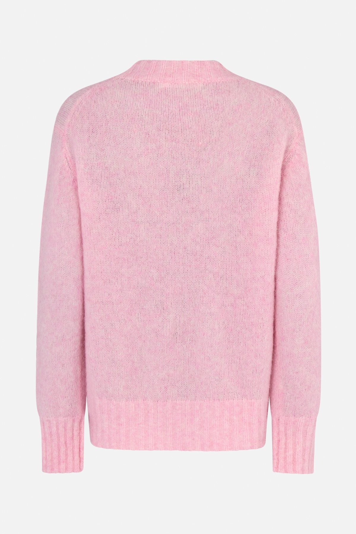 Divna - Superlight knit crew sweater I Rose