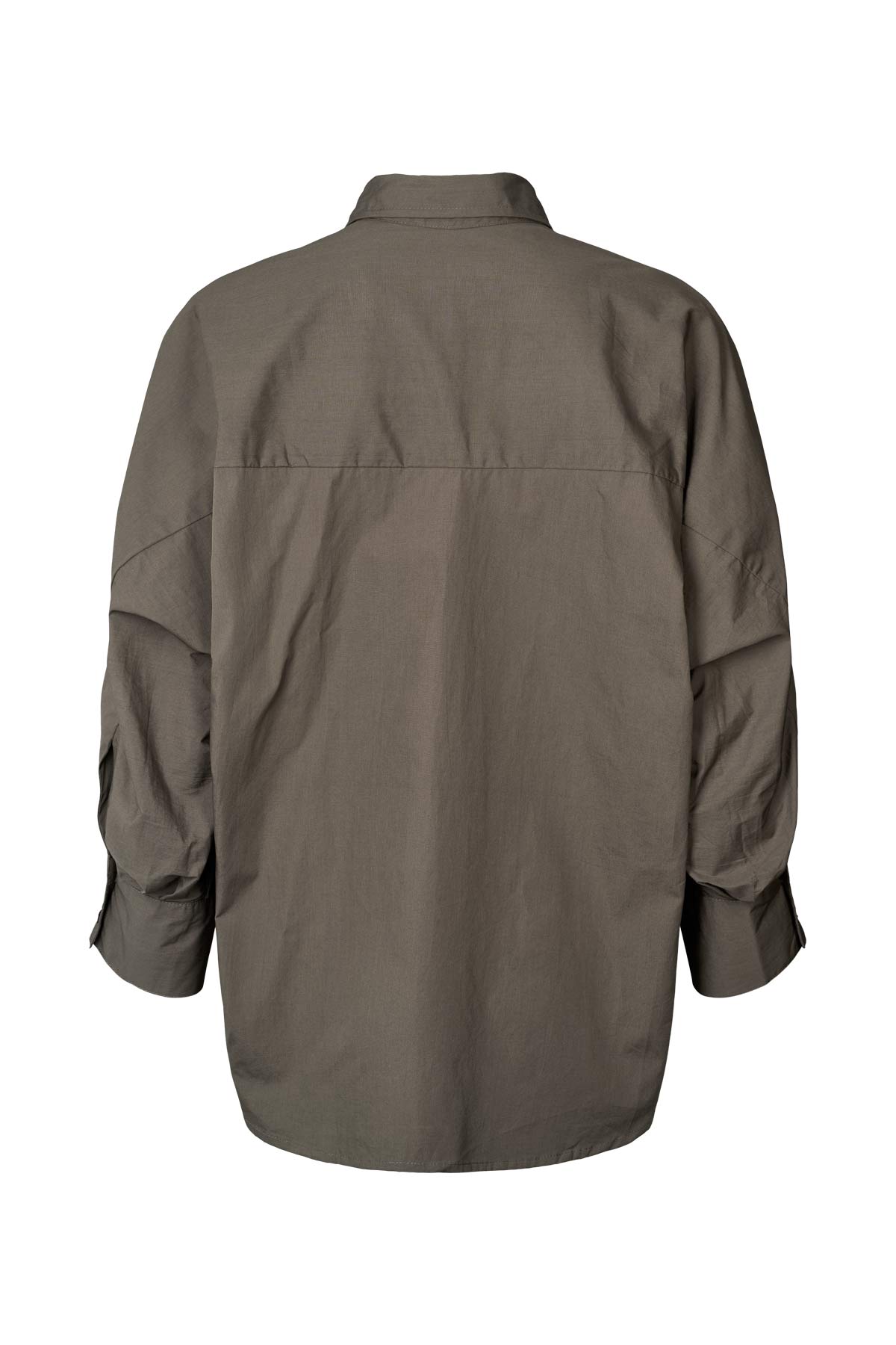 Chloe - Poplin full shirt I Pirate black